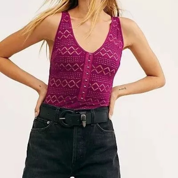 Free People Tops - Free People Bodysuit